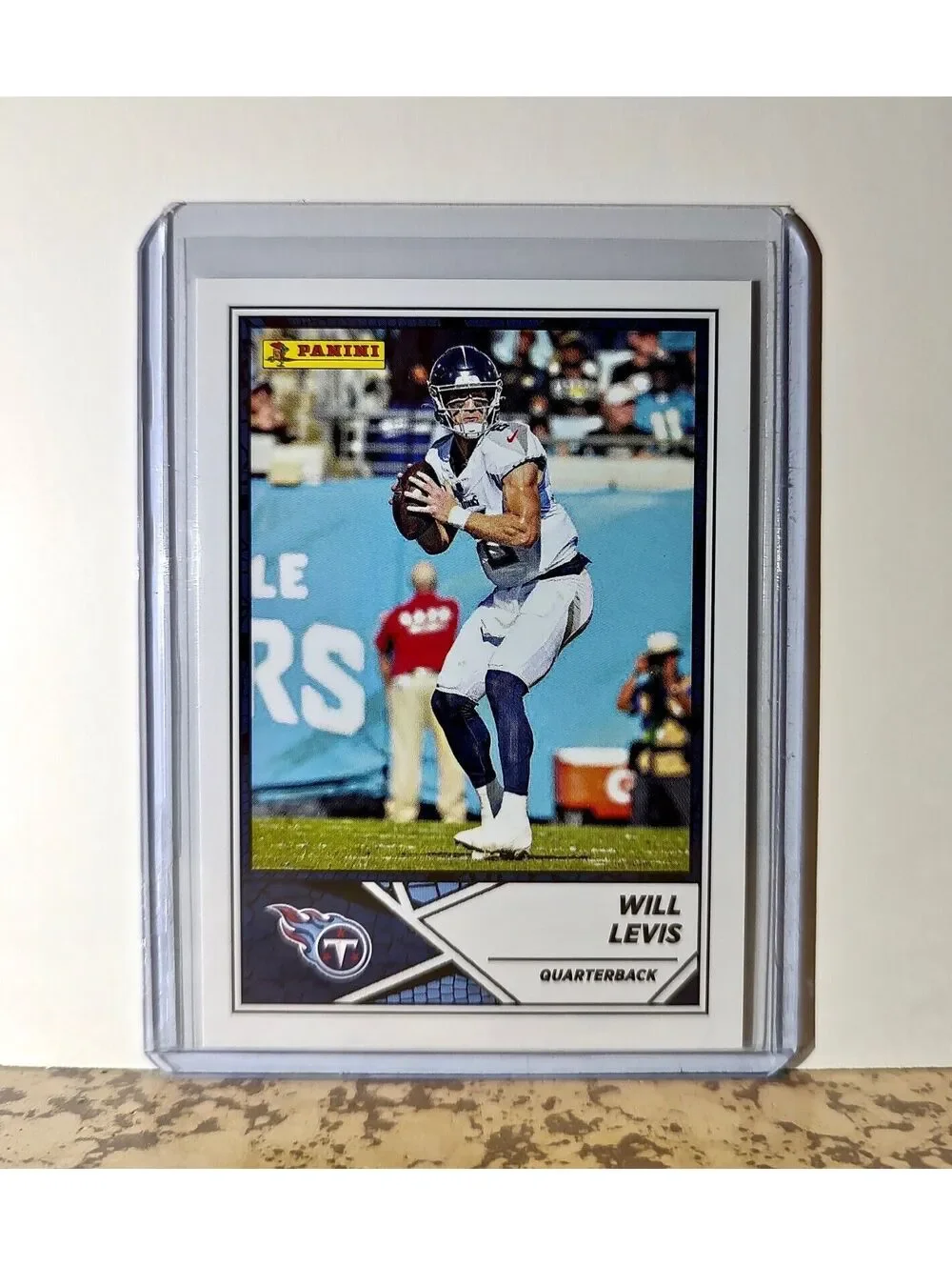 Will Levis 2024 Panini NFL #27 Sticker Card Tennessee Titans